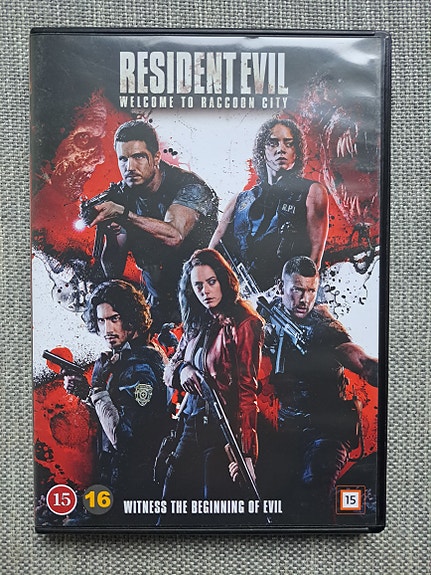 Resident Evil: Welcome to Raccoon City dvd