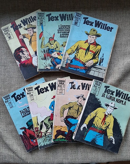 Tex Willer 1972 numeroita