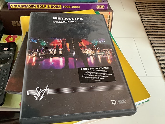 Metallica 2Disc DVD pack & SAN Francisco Symp. Orch.