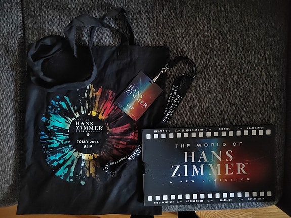 The World of Hans Zimmer A New Dimension uusi Vip-tavarapaketti