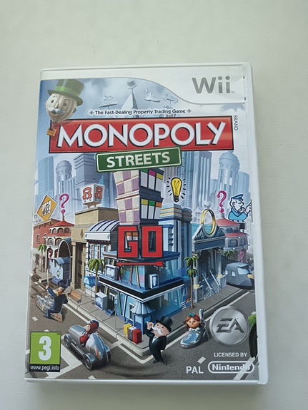 Wii Monopoly Streets peli