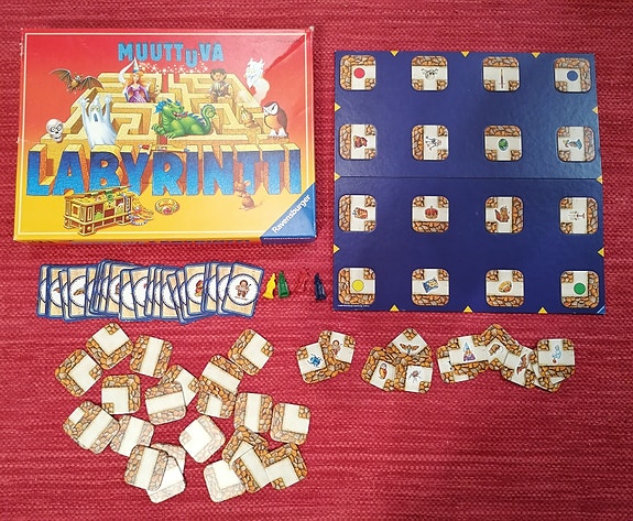 Muuttuva labyrintti lautapeli
