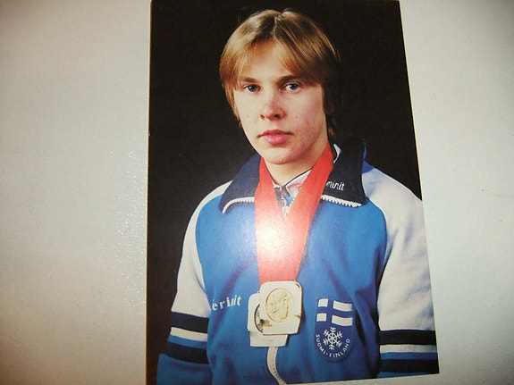 Matti Nykänen postikortti