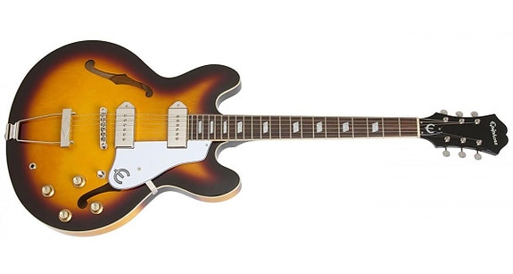 UUSI Epiphone Casino VS puoliakustinen kitara