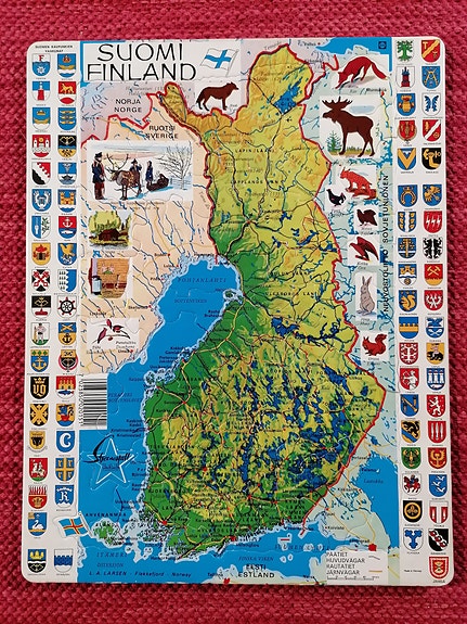 Suomi palapeli 90-luvulta