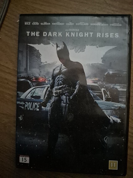 The Dark Knight Rises: Dvd elokuva (ilmainen toimitus)