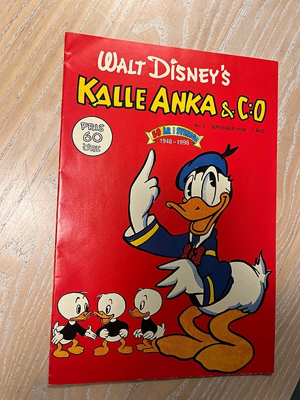 Kalle Anka 1948, 50-årsjubileumsupplaga fr.o.m 1998