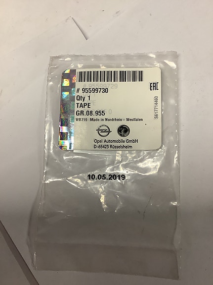 95599730 sadetunnistemen anturille Opel,PSA