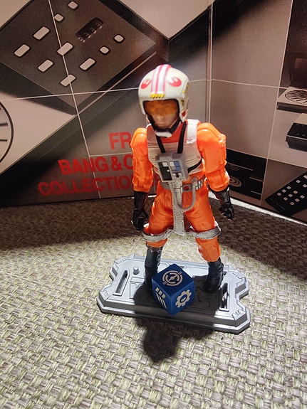 Star wars X-wing pilot Luke Skywalker