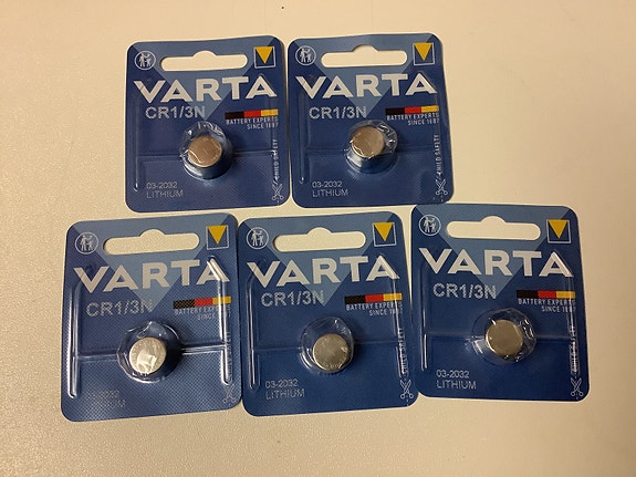 VARTA CR1/3N lithium paristo