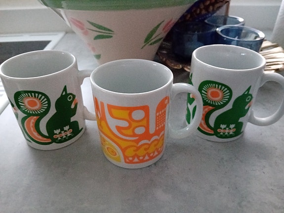 Marimekko Kanteleen kutsu muki 3 kpl