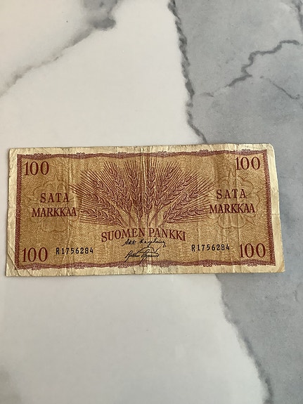 100 markan seteli (1957)