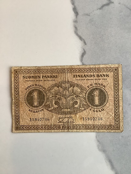 1 markan seteli (1918)