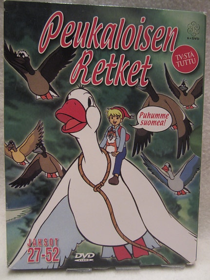 Peukaloisen Retket box jaksot 27-52 dvd uusi
