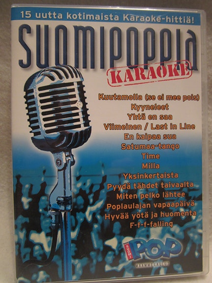 Suomipoppia Karaoke 1 dvd