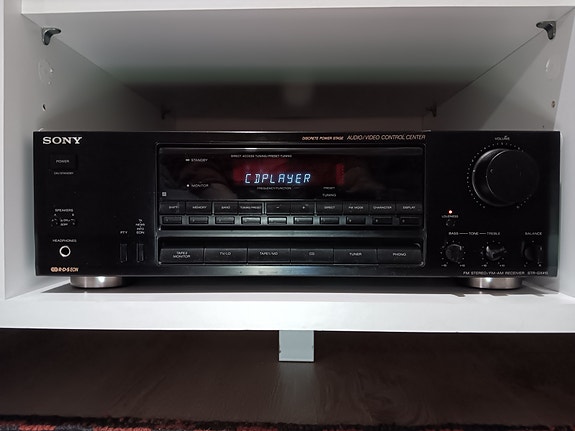 Sony stereo viritin vahvistin STR-GX415