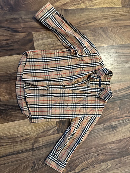 Burberry lasten kauluspaita