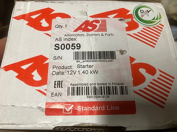 Volvo 850/S70/S60/V70/S80/V40 Bensat Startti 93-10