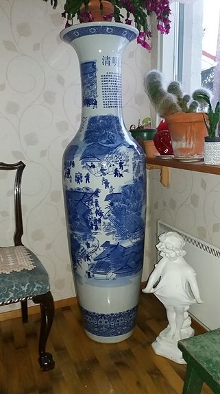 korkea maljakko