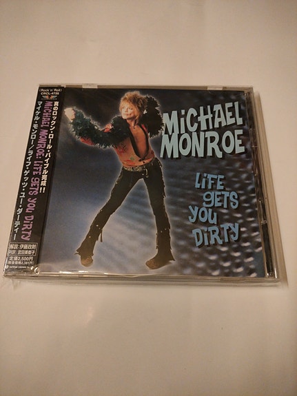 Michael Monroe - Life Gets You Dirty. CD Japani