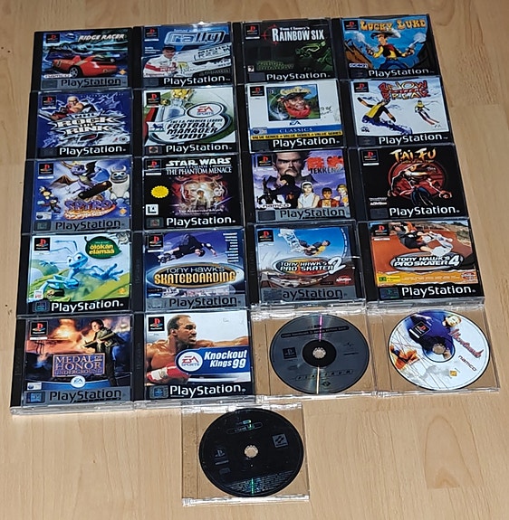 Playstation 1 pelejä