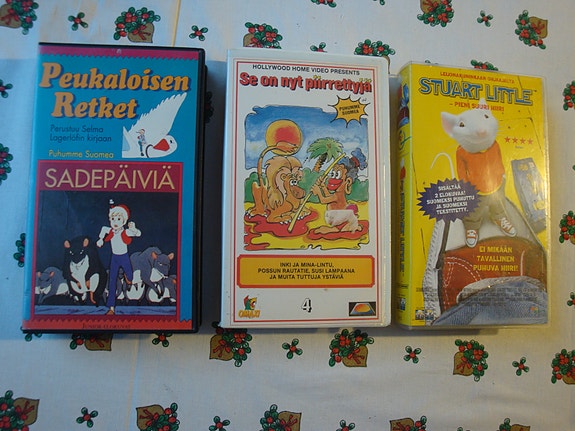 VHS  nauhat  lasten
