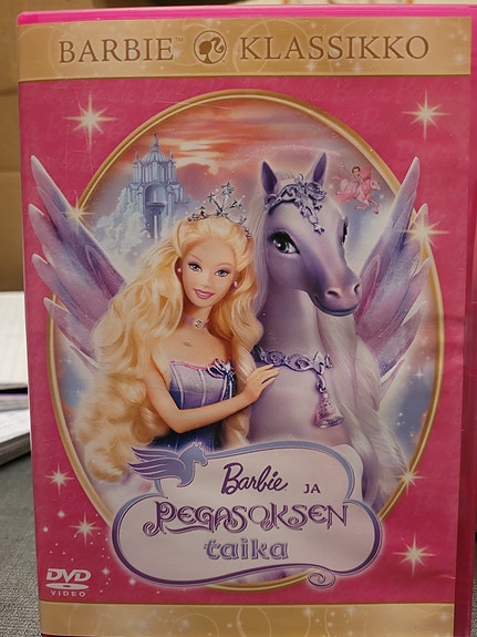 Barbie ja Pegasoksen taika dvd