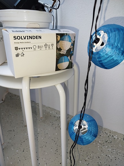 IKEA aurinko keino valaisimet