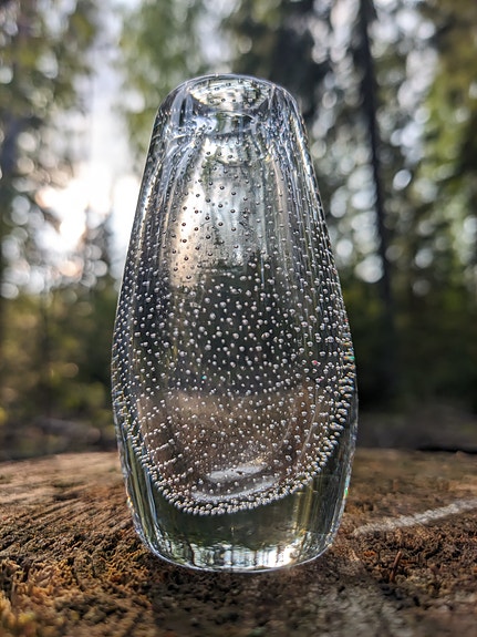 Designe Taidelasimaljakko kirkas