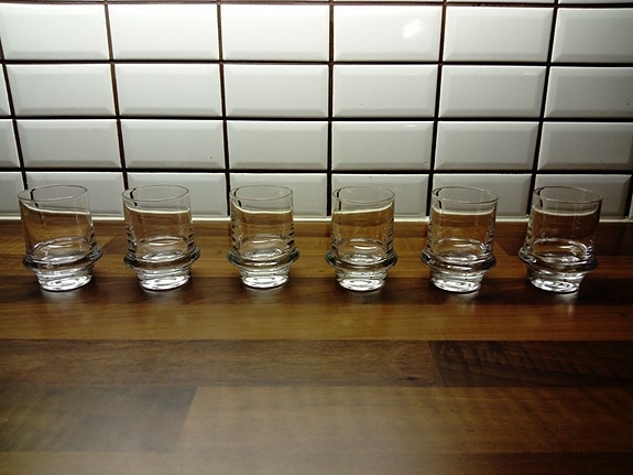 Tapio Wirkkala Iittala Marski snapsilasi 6 kpl