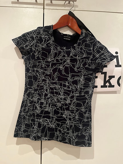 Marimekko Mika Piirainen koirat paita