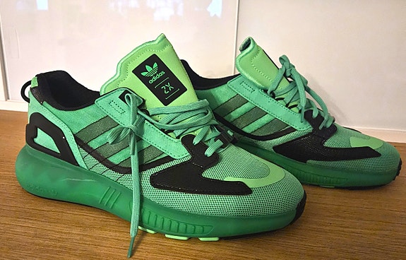Adidas ZX 5K BOOST green lenkkarit