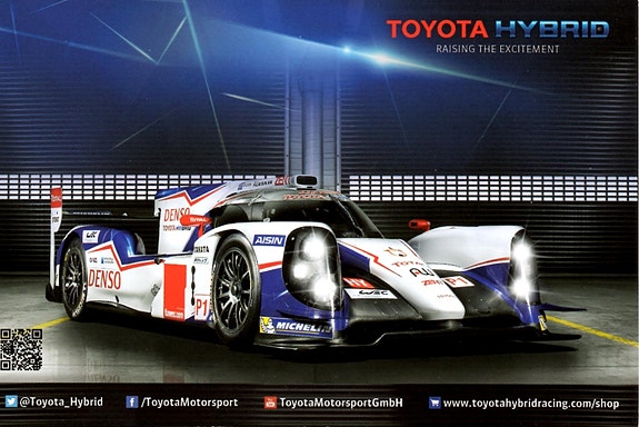 Toyota TS040 Hybrid -kortti