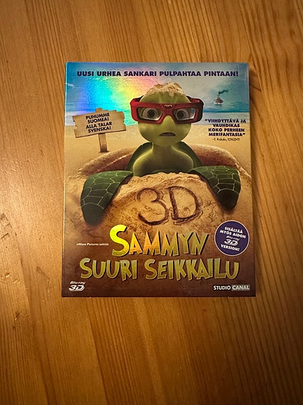 Sammyn suuri seikkailu  blu-ray