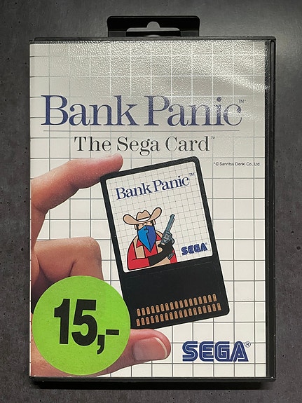 Sega Master System: Bank Panic (The Sega Card)