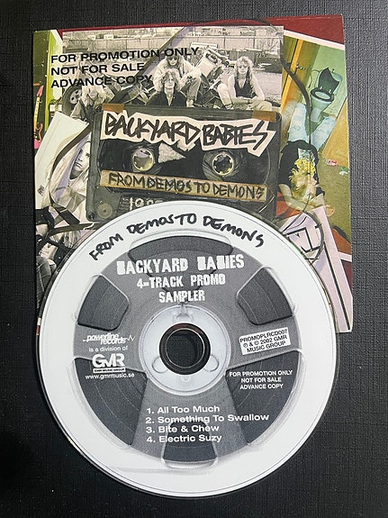 BACKYARD BABIES promo cd