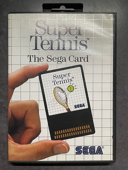 Sega Master System: Super Tennis (The Sega Card)