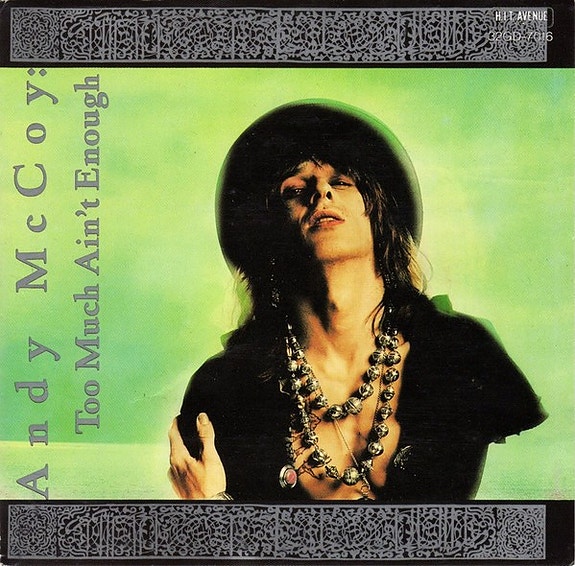 Andy McCoy - Too Much Ain't Enough CD Japan HANOI ROCKS