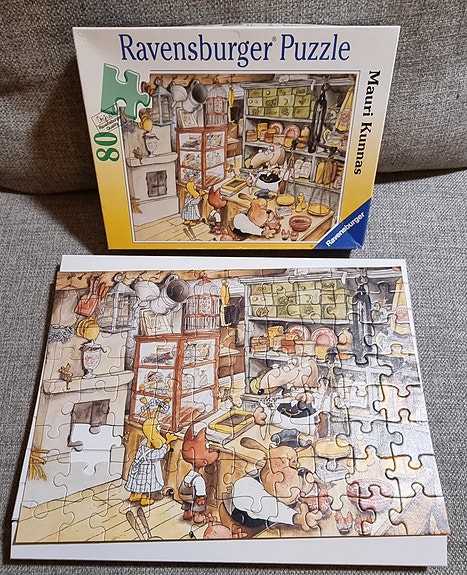 Koiramäen lapset kaupungissa palapeli  (Mauri Kunnas)