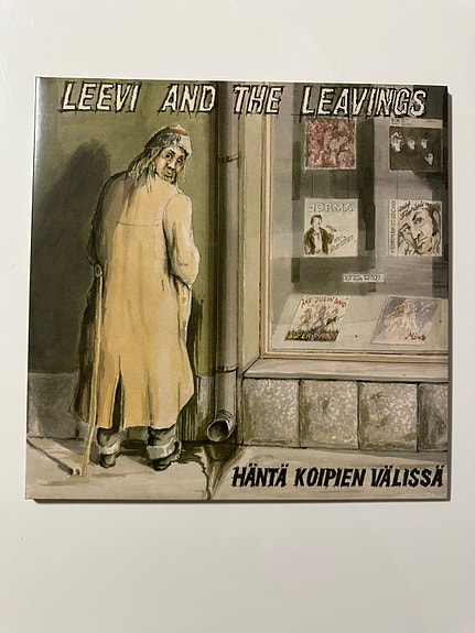 Leevi & the Leavings Häntä koipien välissä VIHREÄ LP