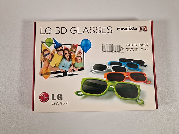Cinema 3D lasit LG 5 kpl