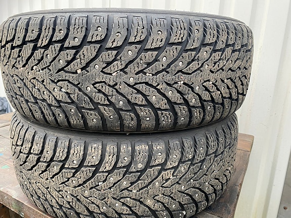 Hyvänkuntoiset nastarenkaat  205/55/R17  2 Kpl