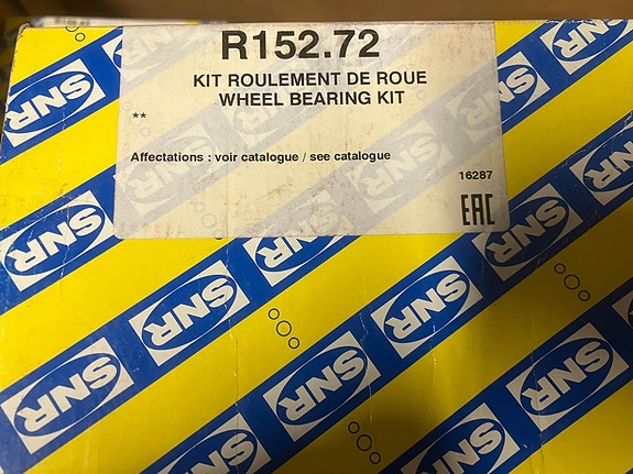 Ford Mondeo IV/Kuga/Focus II RS Takapyöränlaakeri SNR 08-14