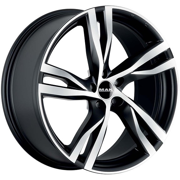 16" MAK Stockholm musta / kiiltävä vanne Volvolle