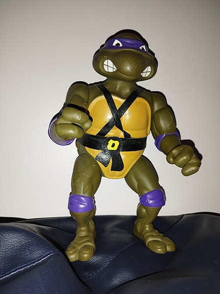 TURTLES giant 13" Donatello Playmate 1989 TMNT