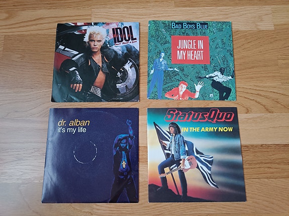 LP levyjä