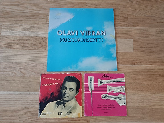 LP levyjä