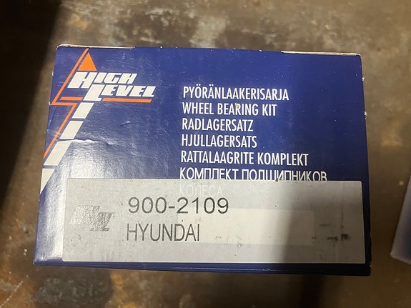Hyundai Santa-Fe/Sonata/Tucson/Kia Magentis/Sportage Etupyöränlaakeri SKF 02-10