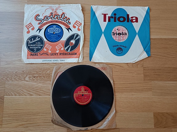 LP levyjä