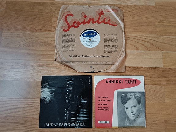 LP levyjä